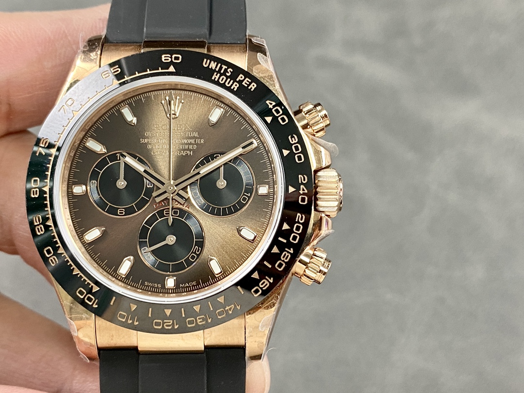 Rolex Daytona Everose Rubber 116515 Chocolate
